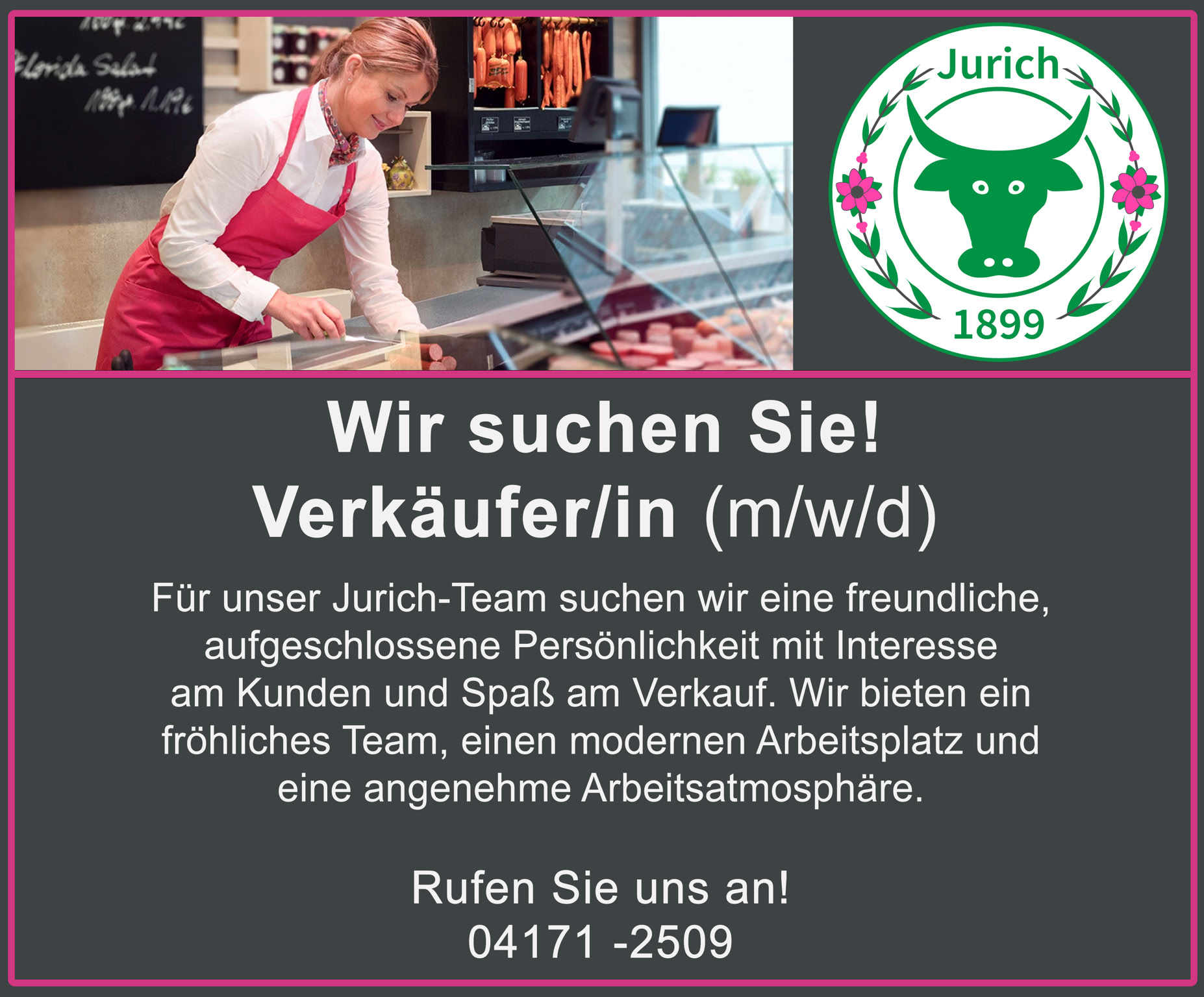 PopUp Wir suchen Sie