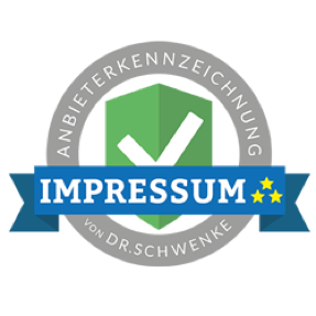 Logo Impressum Anbieterkennzeichnung von Dr. Schwenke
